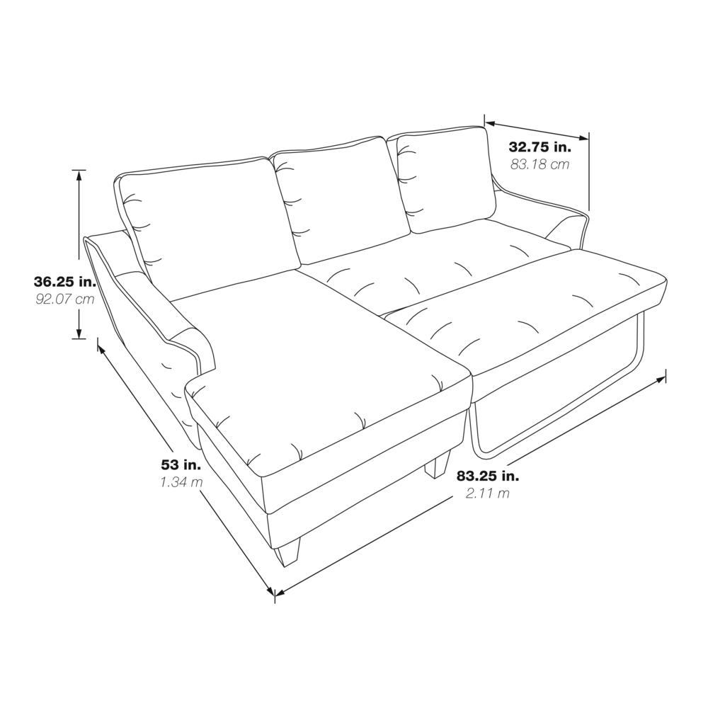 Lester Chaise Sofa. Picture 6