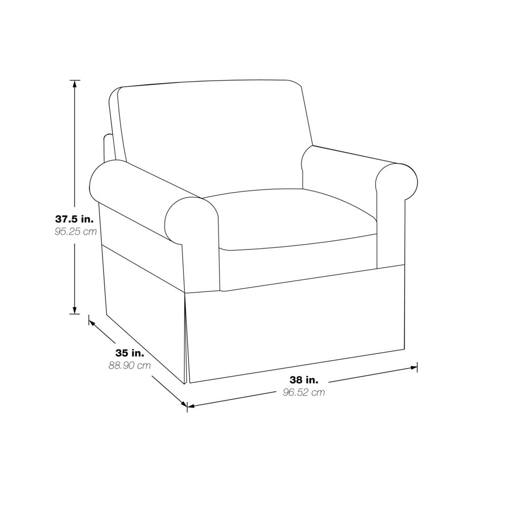Chair with Fog Slip Cover. Picture 5