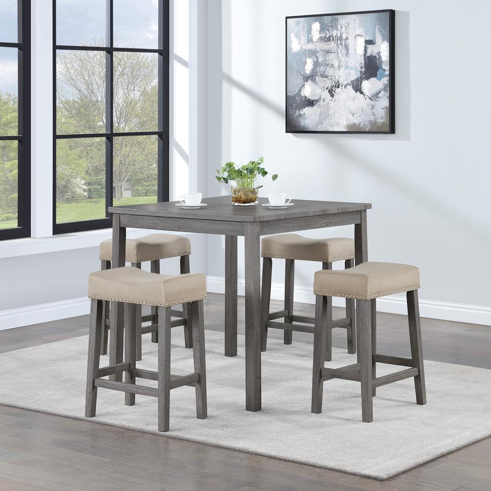Celina 5-Piece Counter Height Set. Picture 7