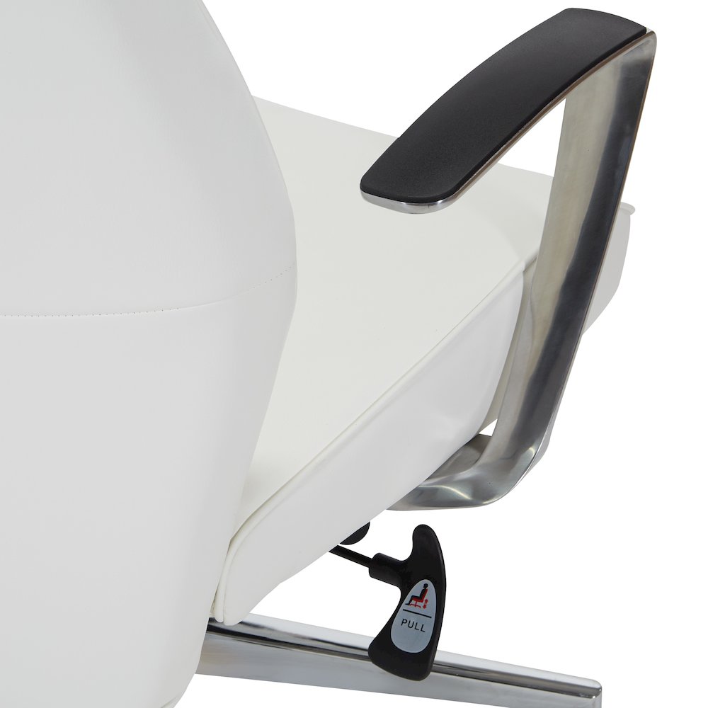 High-Back Ion Technology in Dillon snow Chair with Fixed Padded Aluminum Arms. Picture 8