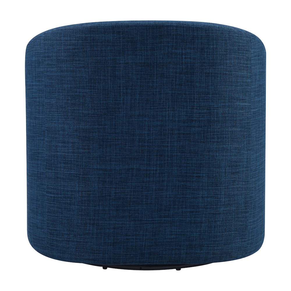 Parker Swivel Tub Chair in Navy Blue Fabric. Picture 6