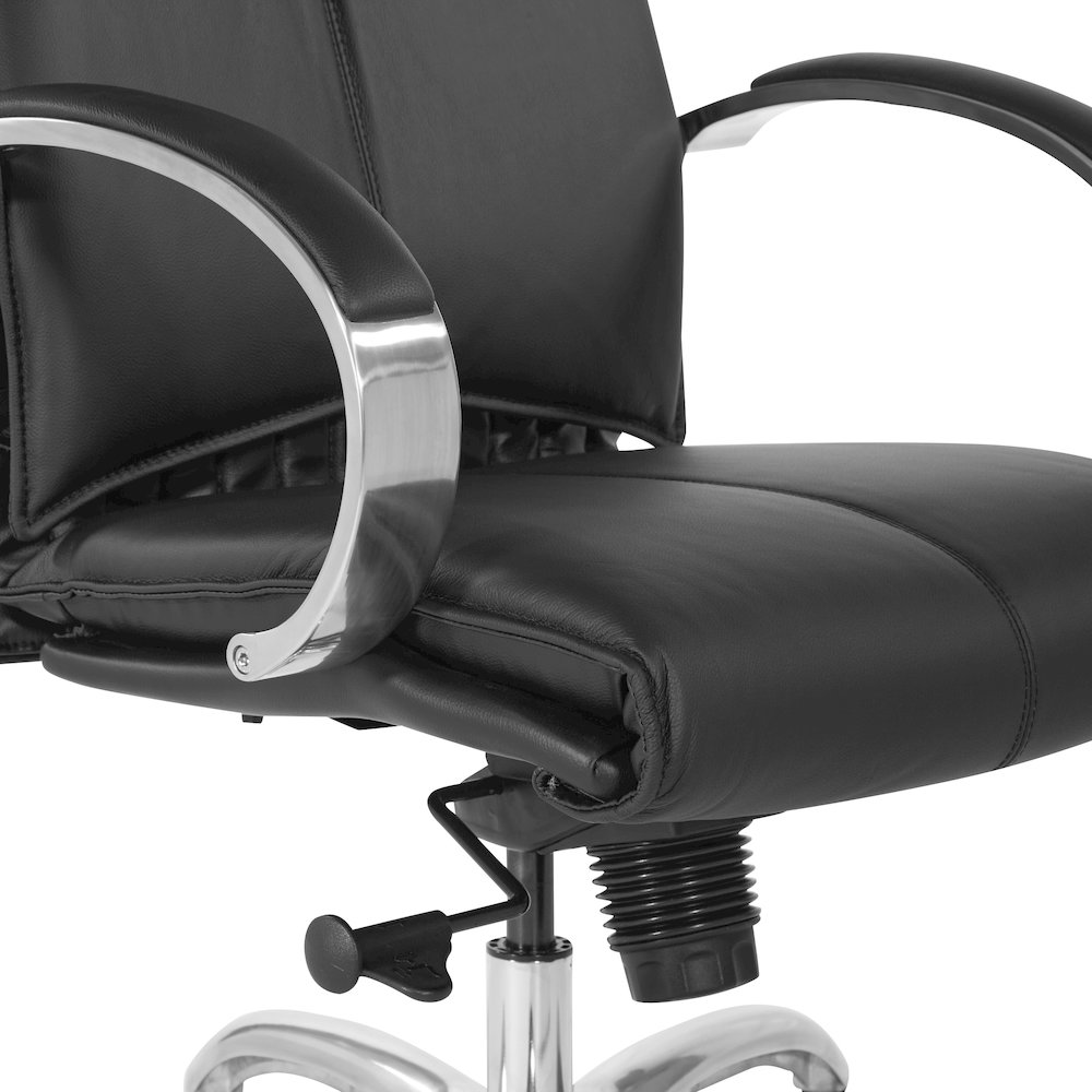Deluxe High Back Black Chair. Picture 9