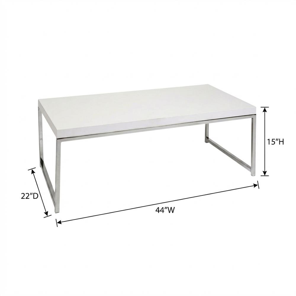 Modern Wooden Coffee Table with Sturdy Construction and Light Finish. Picture 7