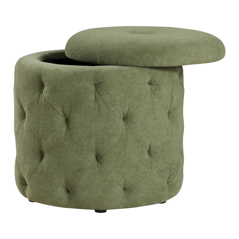 Erindale Round Storage Ottoman. Picture 3