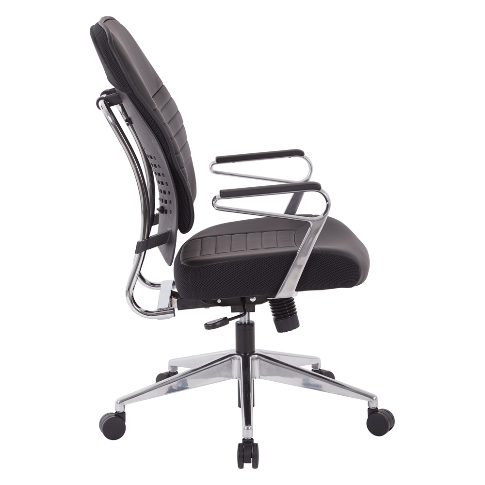 Bonded Leather Managers Chair. Picture 2