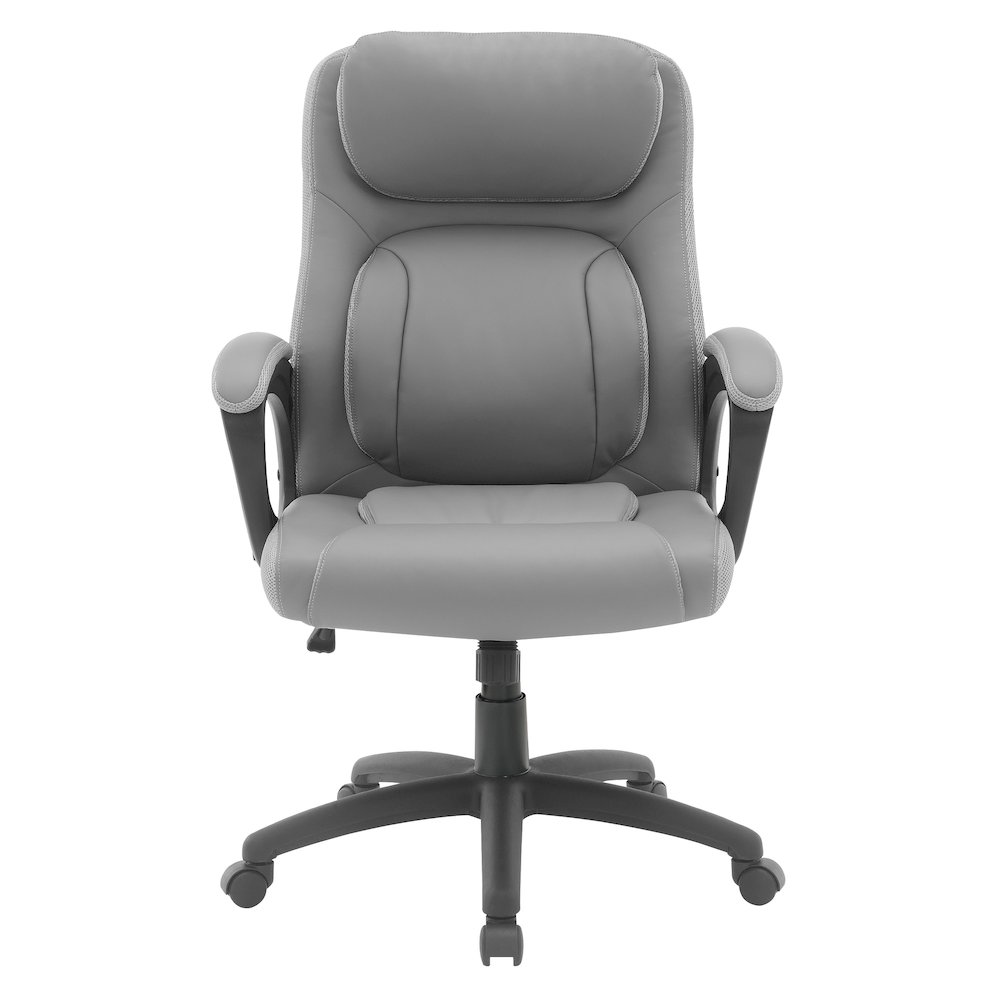 Faux Leather Manager's Chair. Picture 3