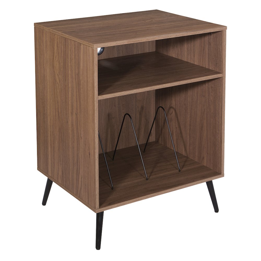 Retro Record Player Stand w/ Album. Picture 1