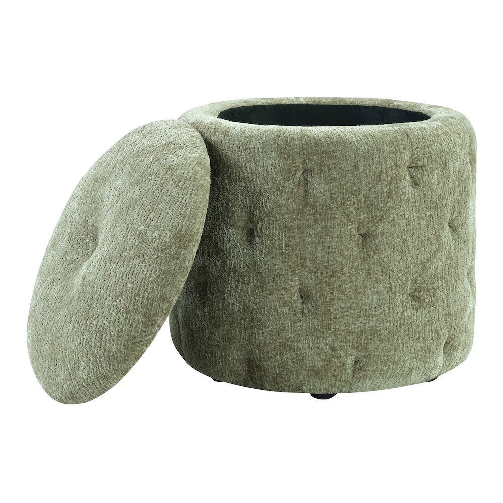 Erindale Round Storage Ottoman. Picture 4