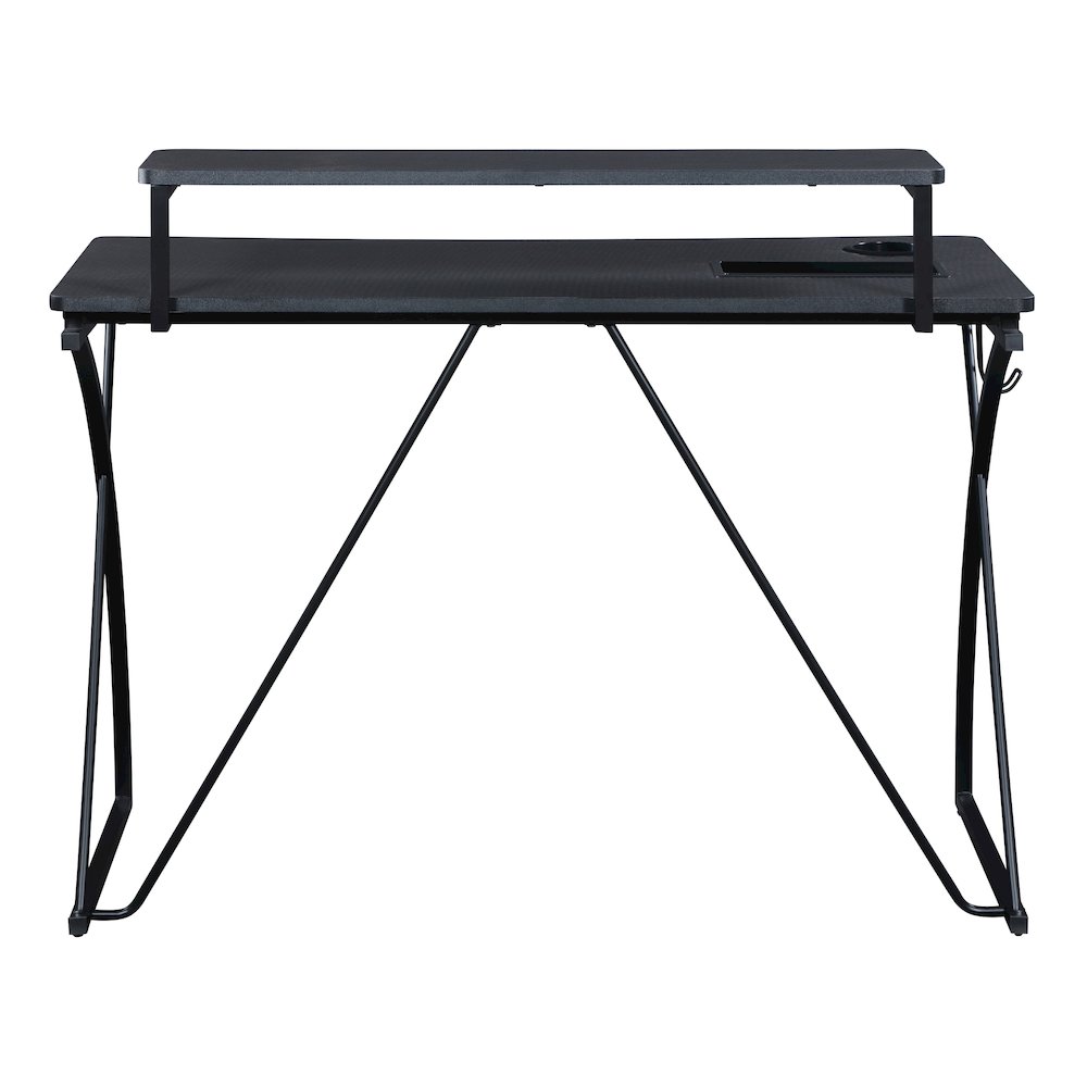 Biome 44" Battlestation Gaming Desk With Bluetooth LED Lights. Picture 5