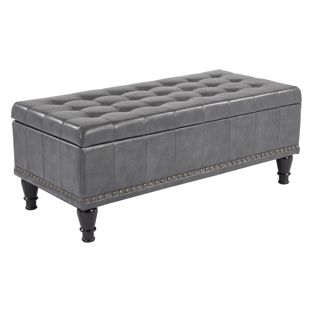 Caldwell storage ottoman. Picture 1