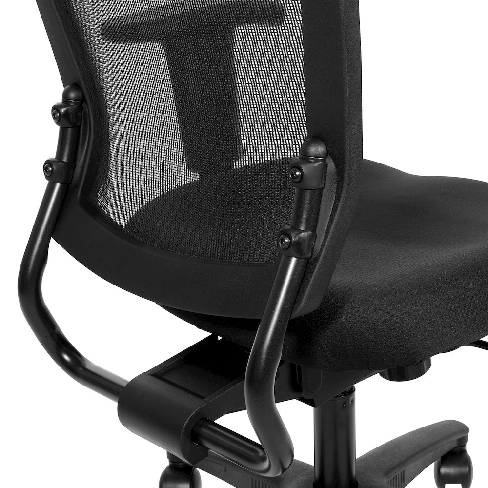 Soft Frame Task Chair Mesh Back in Coal Freeflex Fabric Seat 2 to 1 Mechanism. Picture 7