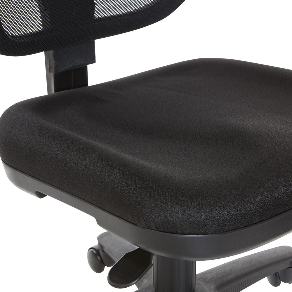 Mesh Screen Back Task Chair with Fabric Seat. Picture 7