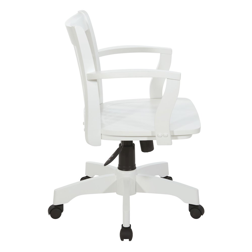 Deluxe Wood Banker's Chair. Picture 4