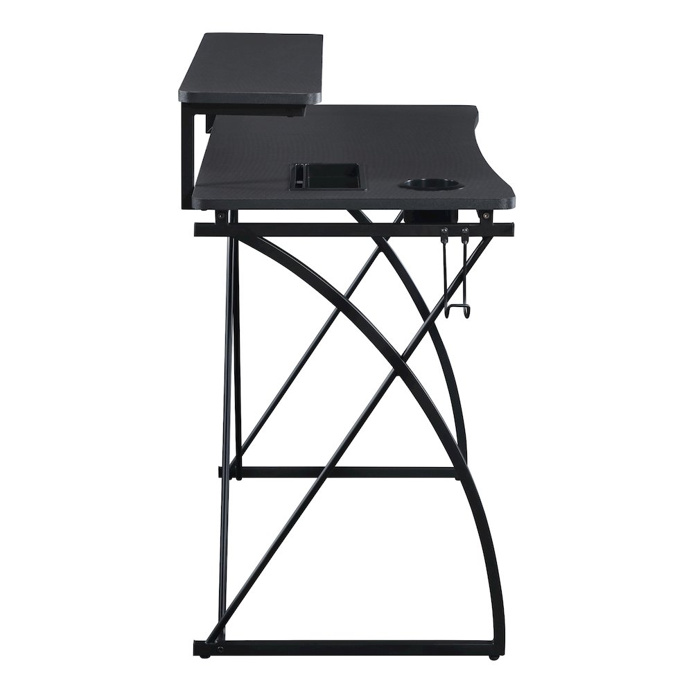 Biome 44" Battlestation Gaming Desk With Bluetooth LED Lights. Picture 3