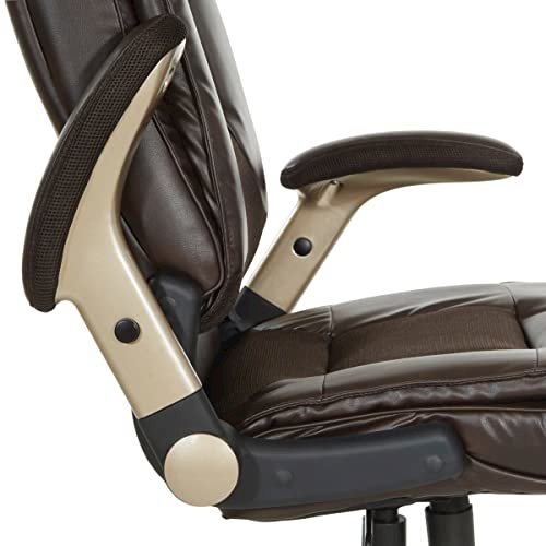 Exec Bonded Lthr Office Chair, Espresso / Cocoa. Picture 10