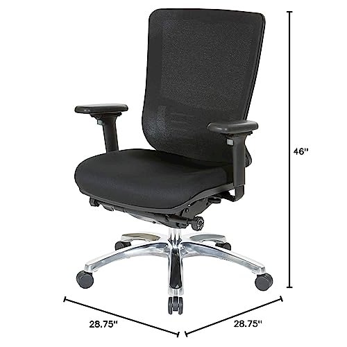 ProGrid Manager's Chair in Coal Fabric, 97720C-30. Picture 13