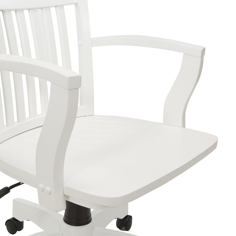 Deluxe Wood Banker's Chair. Picture 9