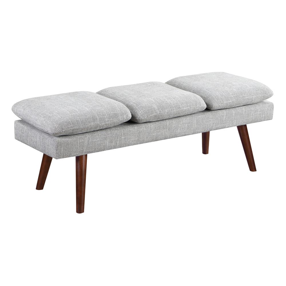 Amanda 54" Mid-Century Bench. Picture 2