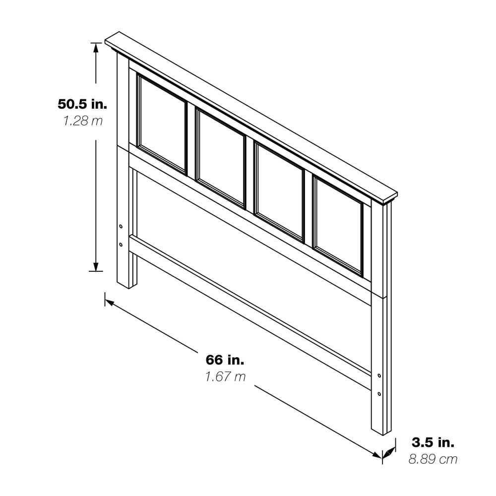 Farmhouse Queen Headboard. Picture 4