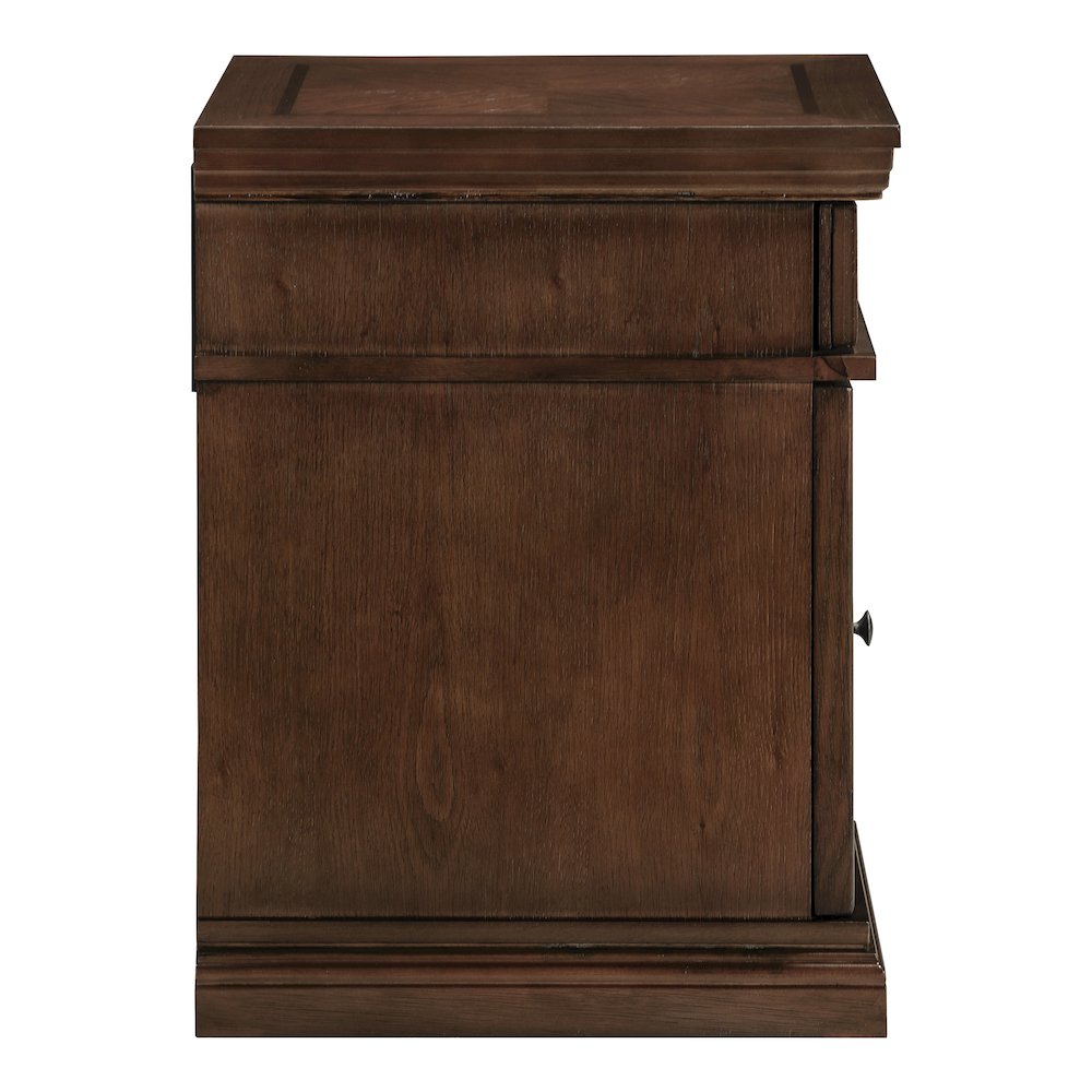 Chair Side Table with Power. Picture 4