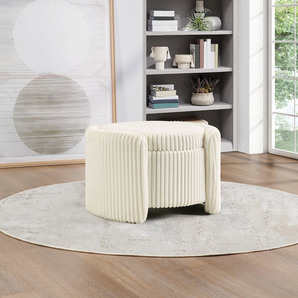 Sable Storage Ottoman. Picture 10