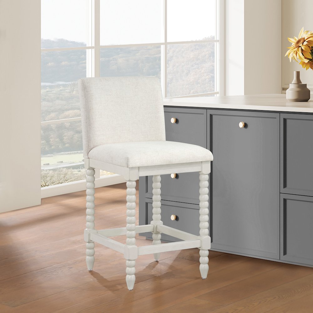 Kaylee 26 Spindle Counter Stool. Picture 5
