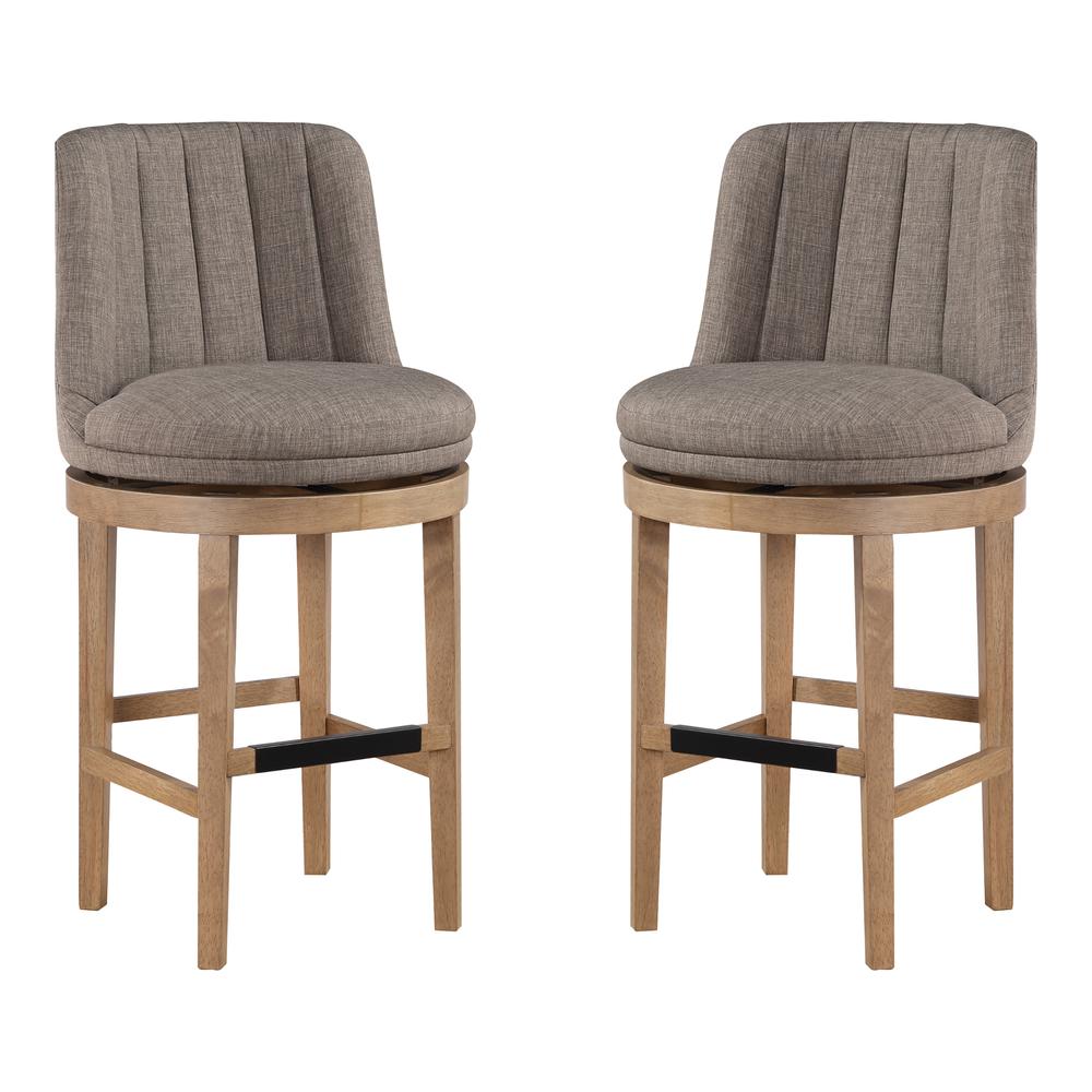 Rowan 2-Pack Swivel Barstool. Picture 1