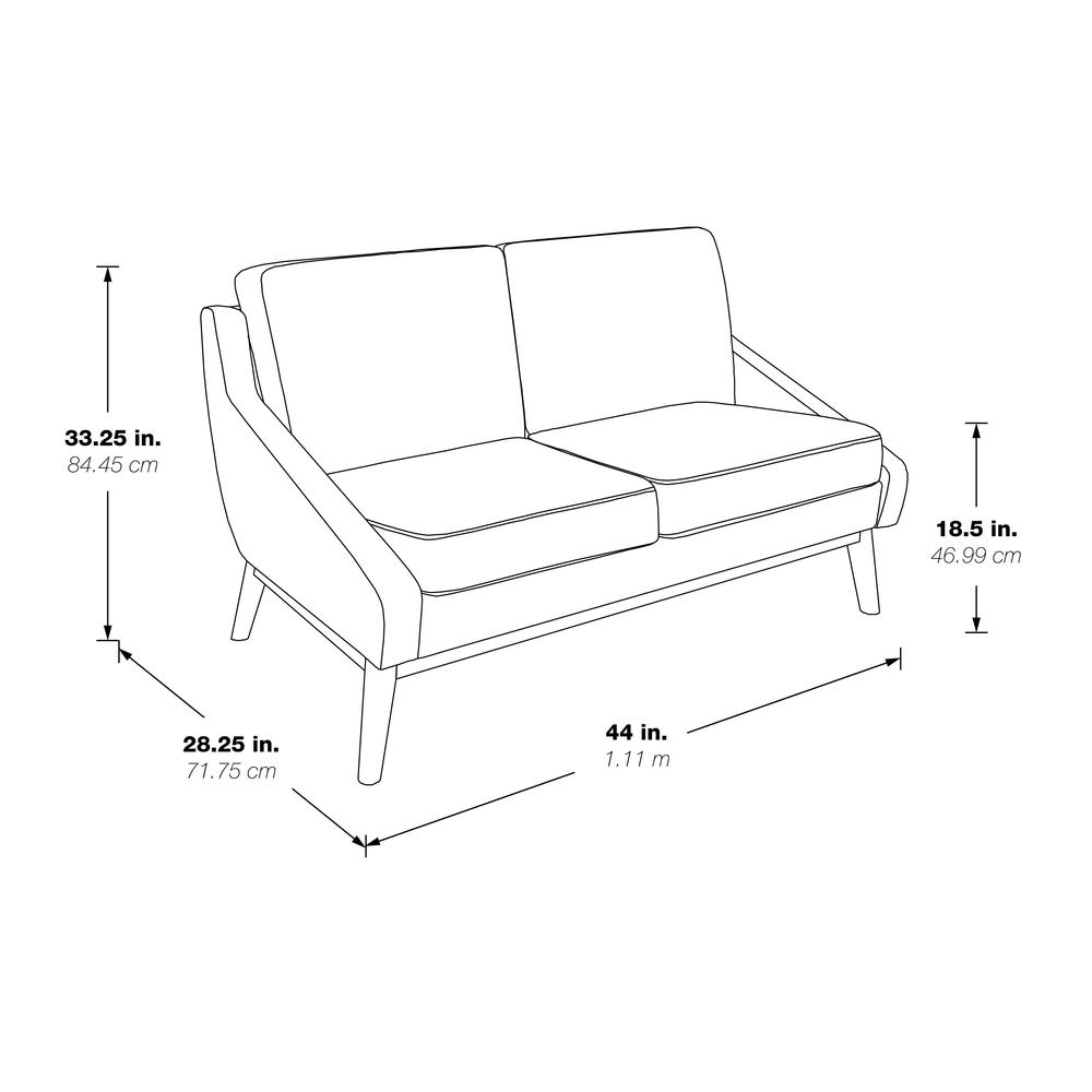 Mid-Century Loveseat. Picture 5