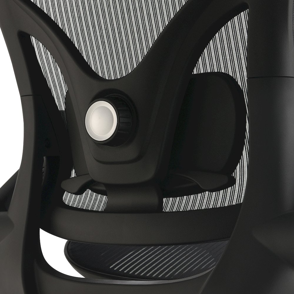 Black Matrix Seat and Back Manager’s Chair, PU-Padded Adjustable 4D Flip Arms. Picture 10