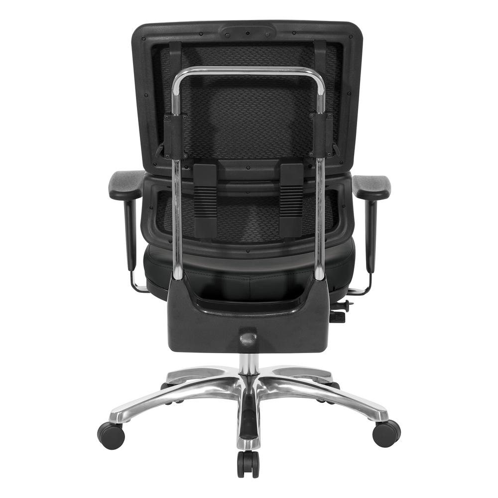Dillon Seat and Back Managers Chair, Black. Picture 7