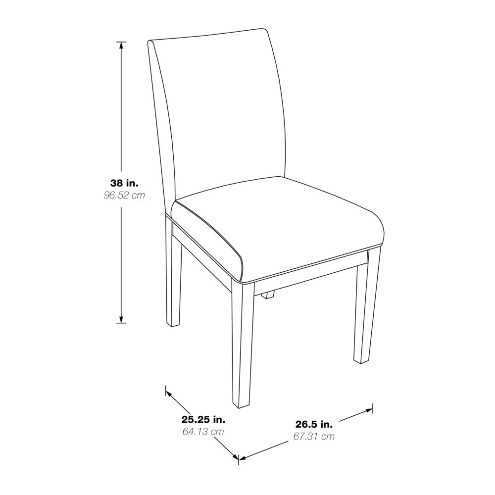 Dakota Parsons Chair 2PK. Picture 5