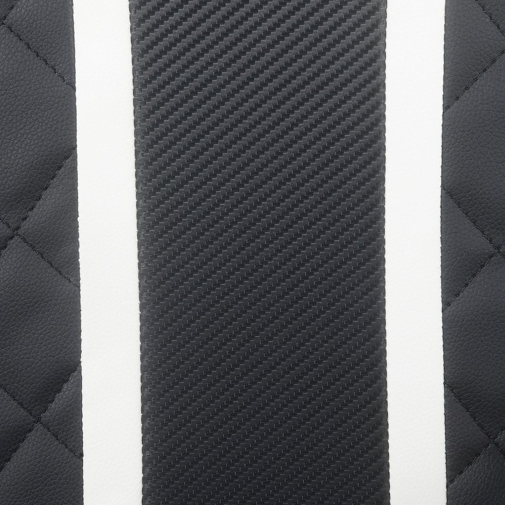Expanse Gaming Chair  With Footrest in White Fabric. Picture 14