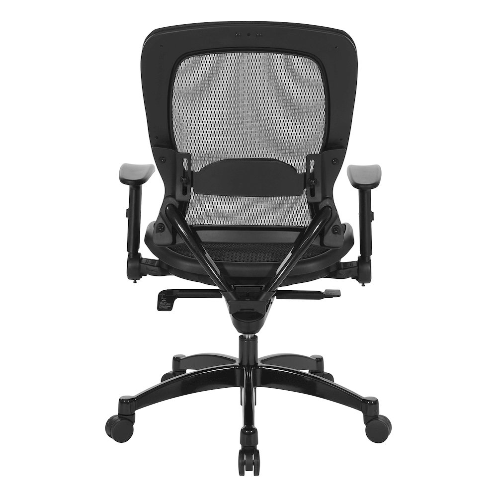 Manager's Black Breathable Mesh. Picture 5