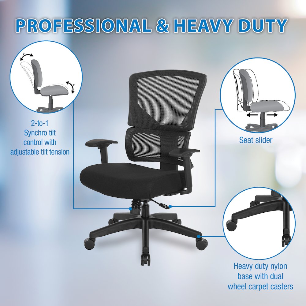 Vertical Matrix Back Manager's Chair. Picture 17