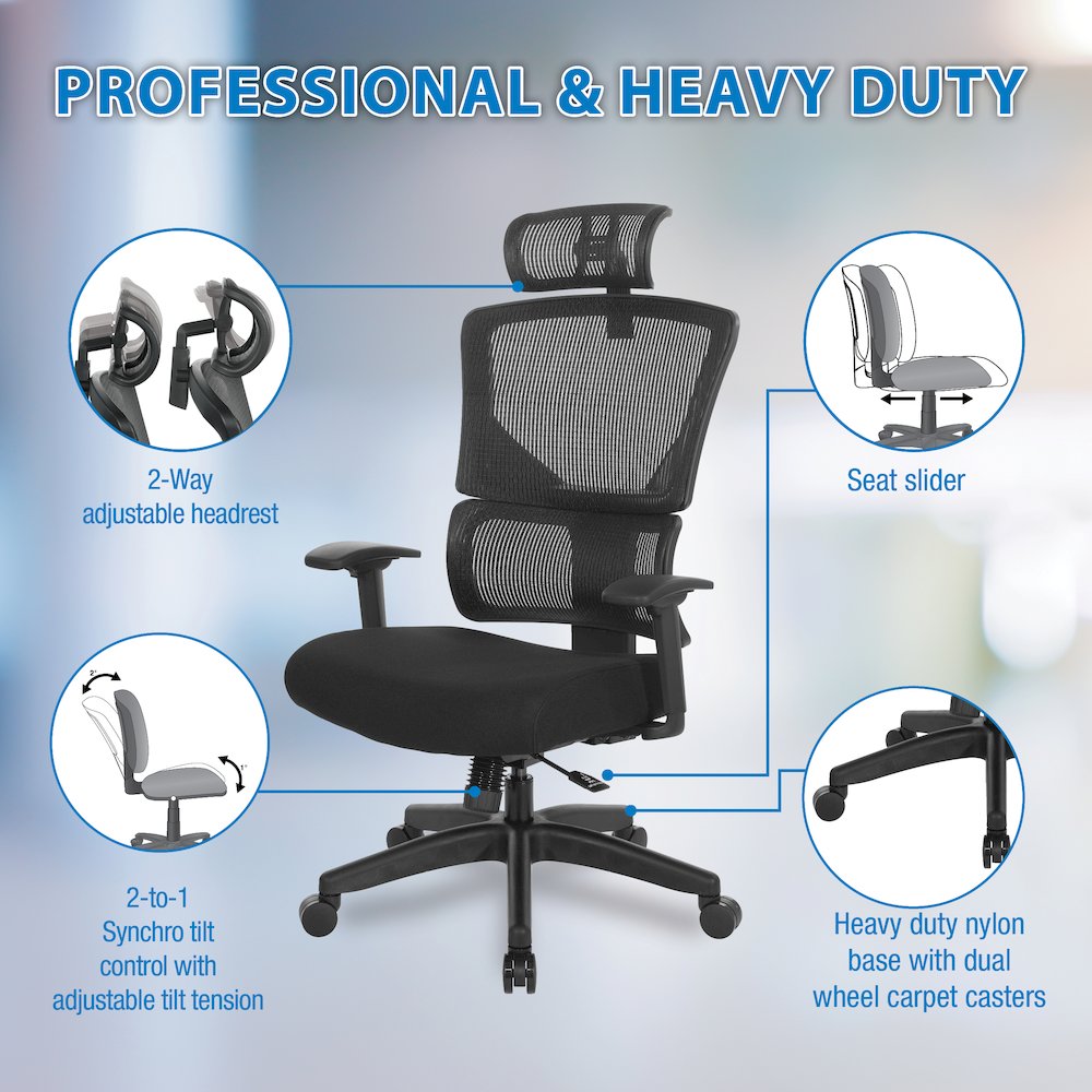 Vertical Matrix Back Manager's Chair. Picture 18