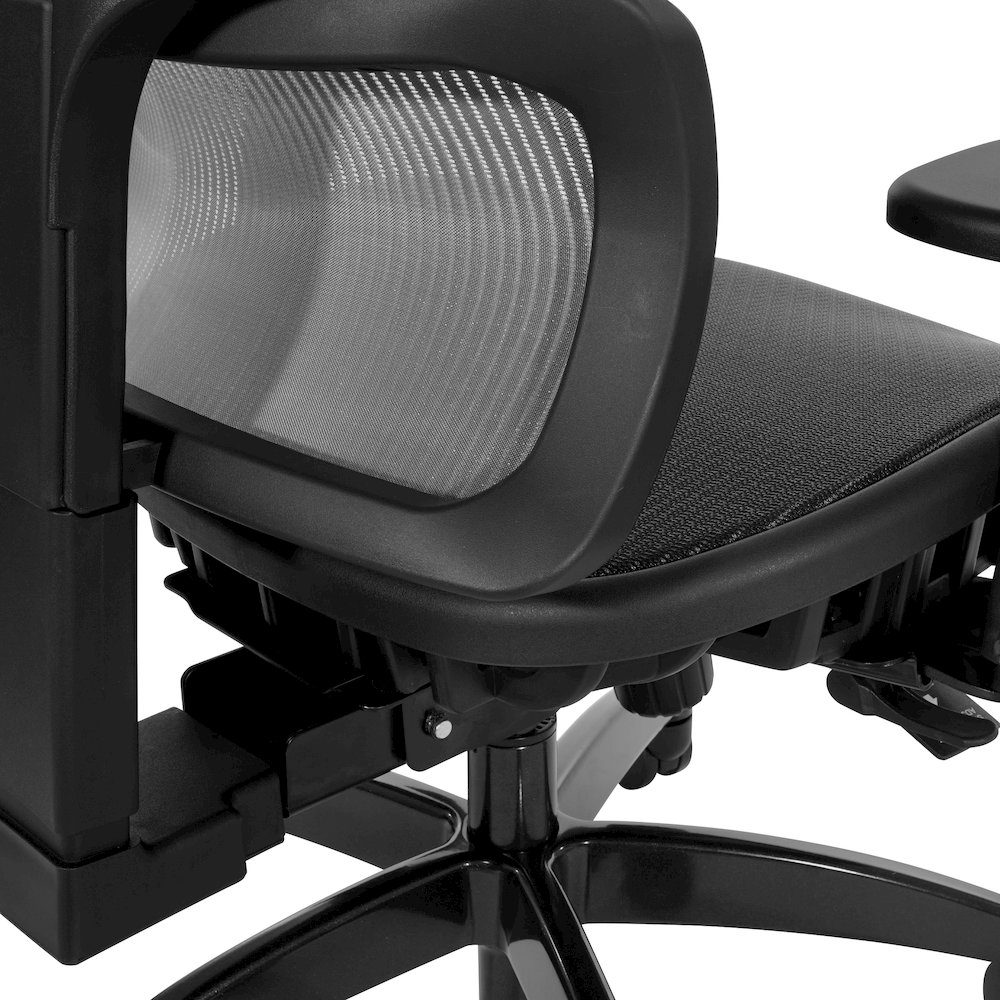 Big & Tall Vertical Matrix Seat and Back Manager's Chair. Picture 15