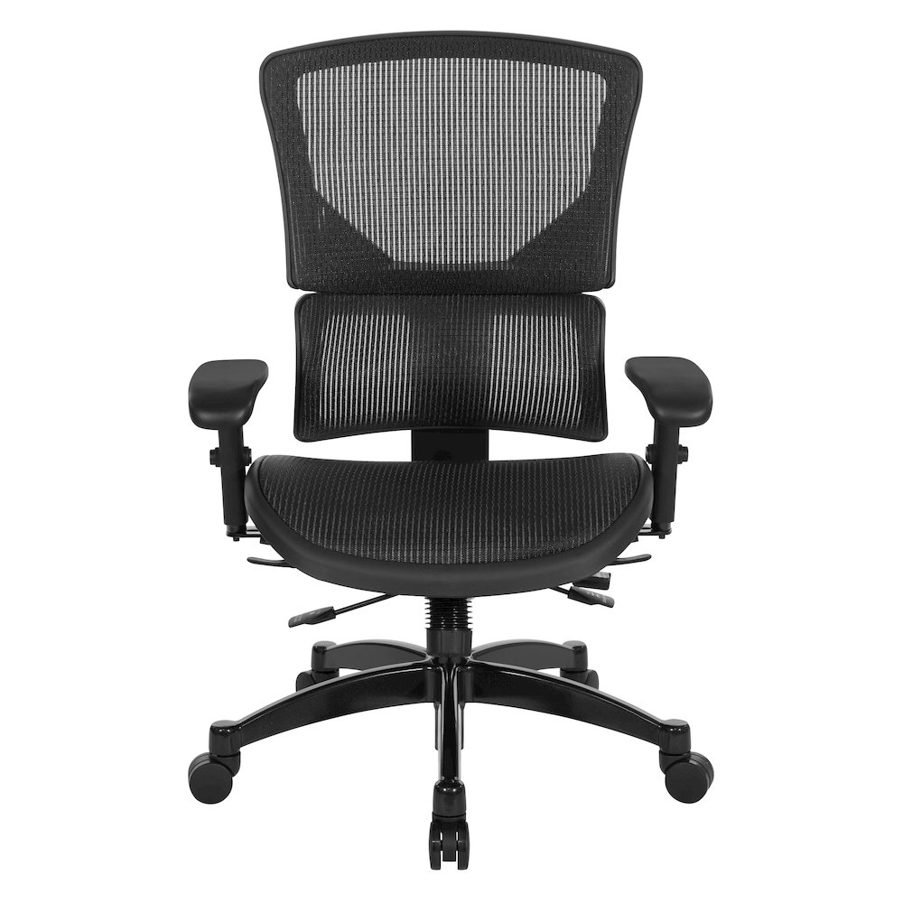 Big & Tall Vertical Matrix Seat and Back Manager's Chair. Picture 2
