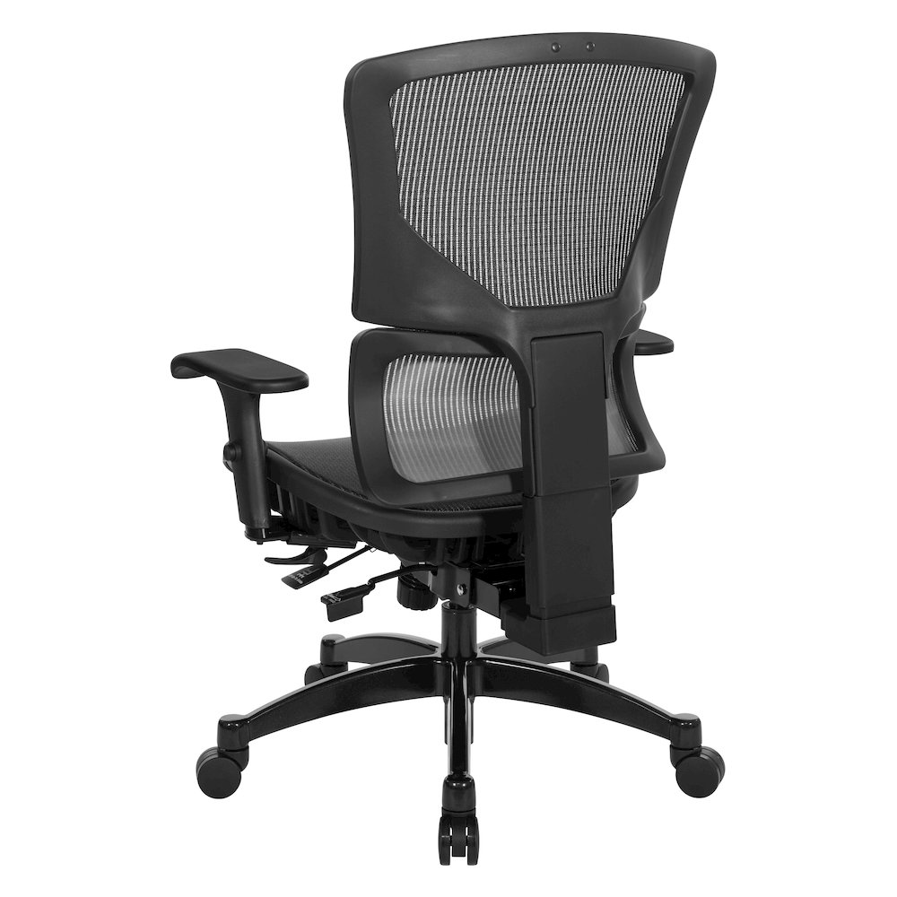 Big & Tall Vertical Matrix Seat and Back Manager's Chair. Picture 3