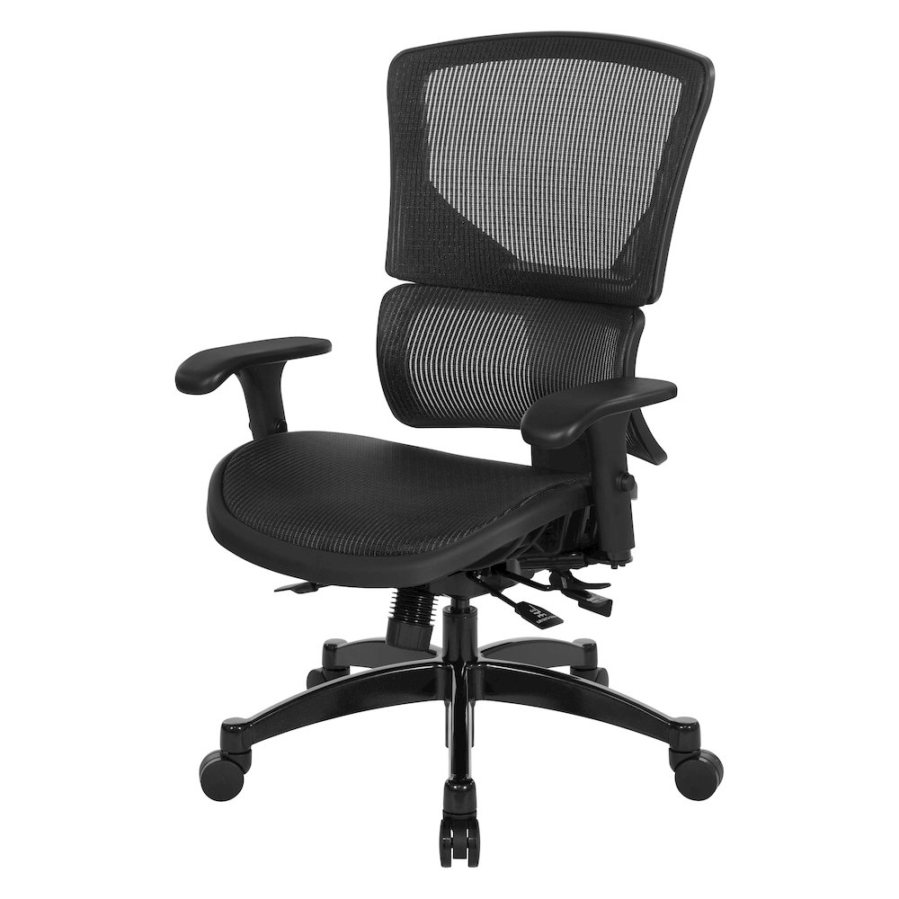 Big & Tall Vertical Matrix Seat and Back Manager's Chair. Picture 4