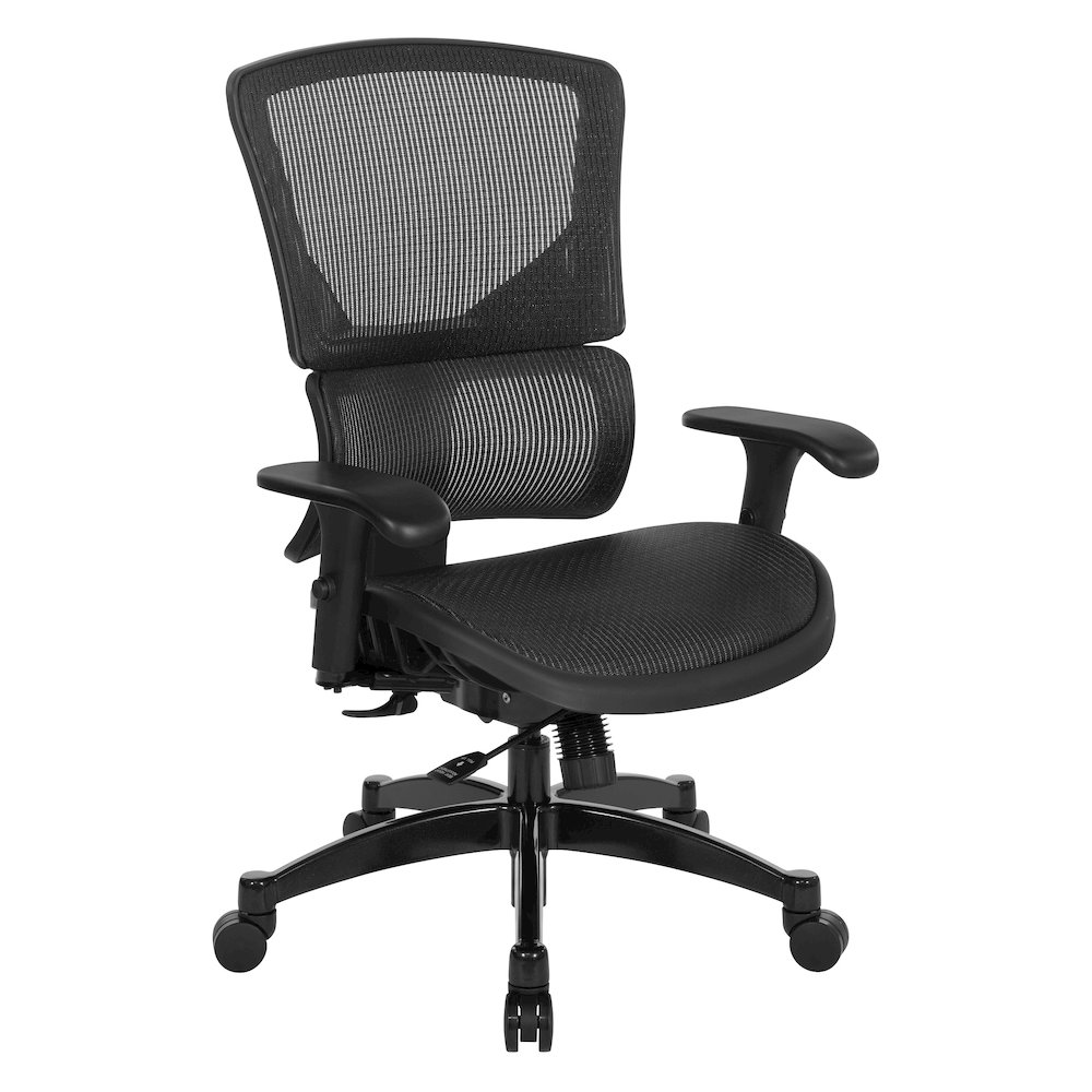 Big & Tall Vertical Matrix Seat and Back Manager's Chair. Picture 6