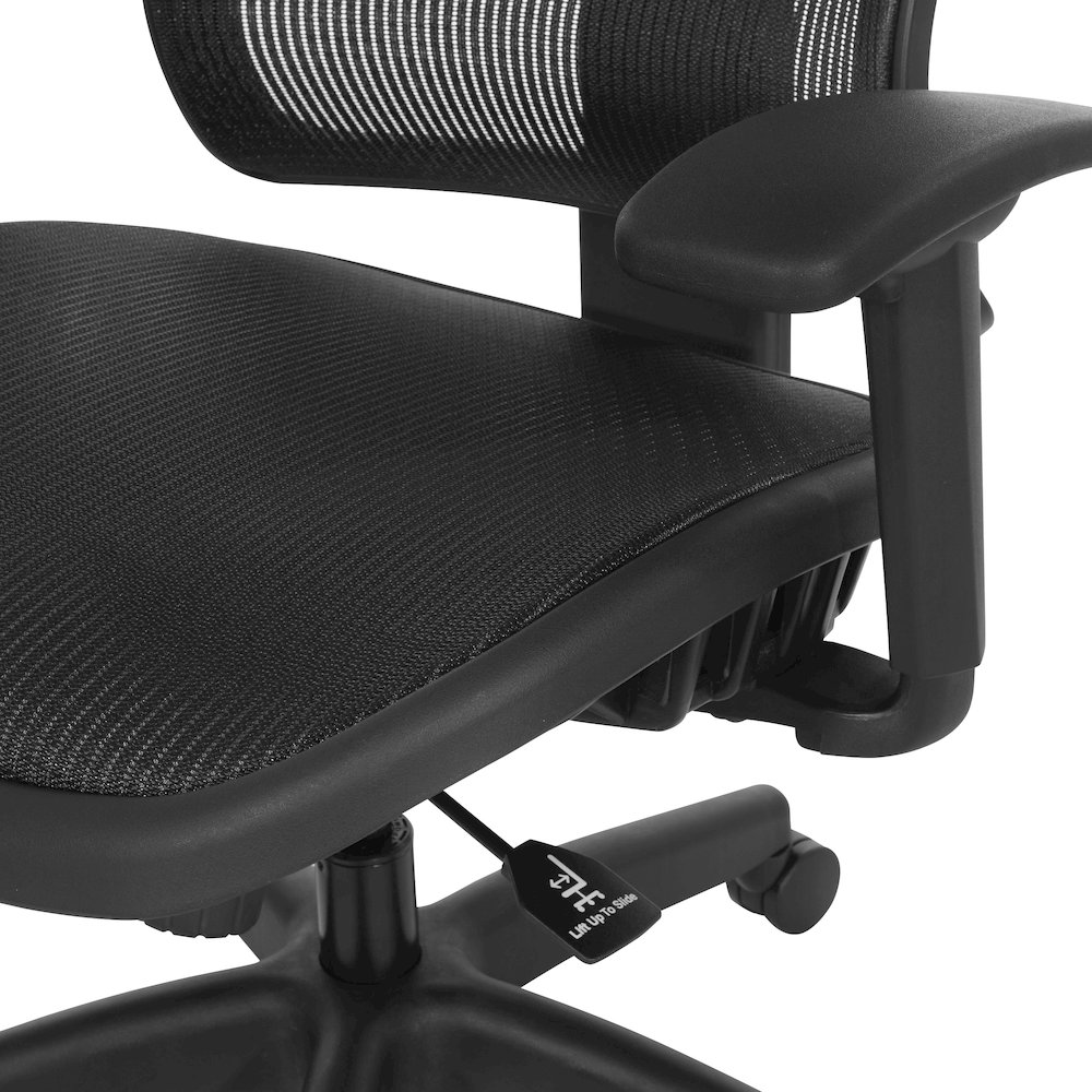 Vertical Matrix Seat & Back Manager's Chair. Picture 18