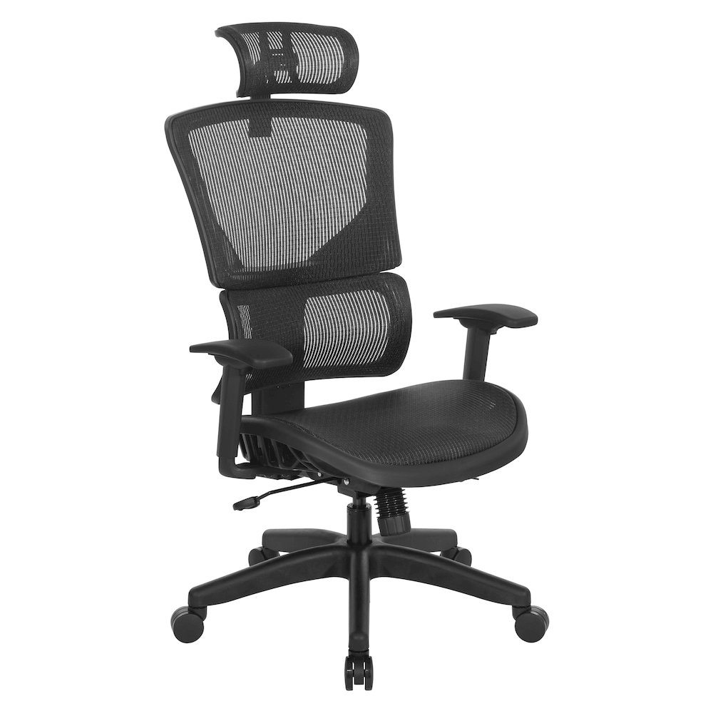 Vertical Matrix Seat & Back Manager's Chair. Picture 7