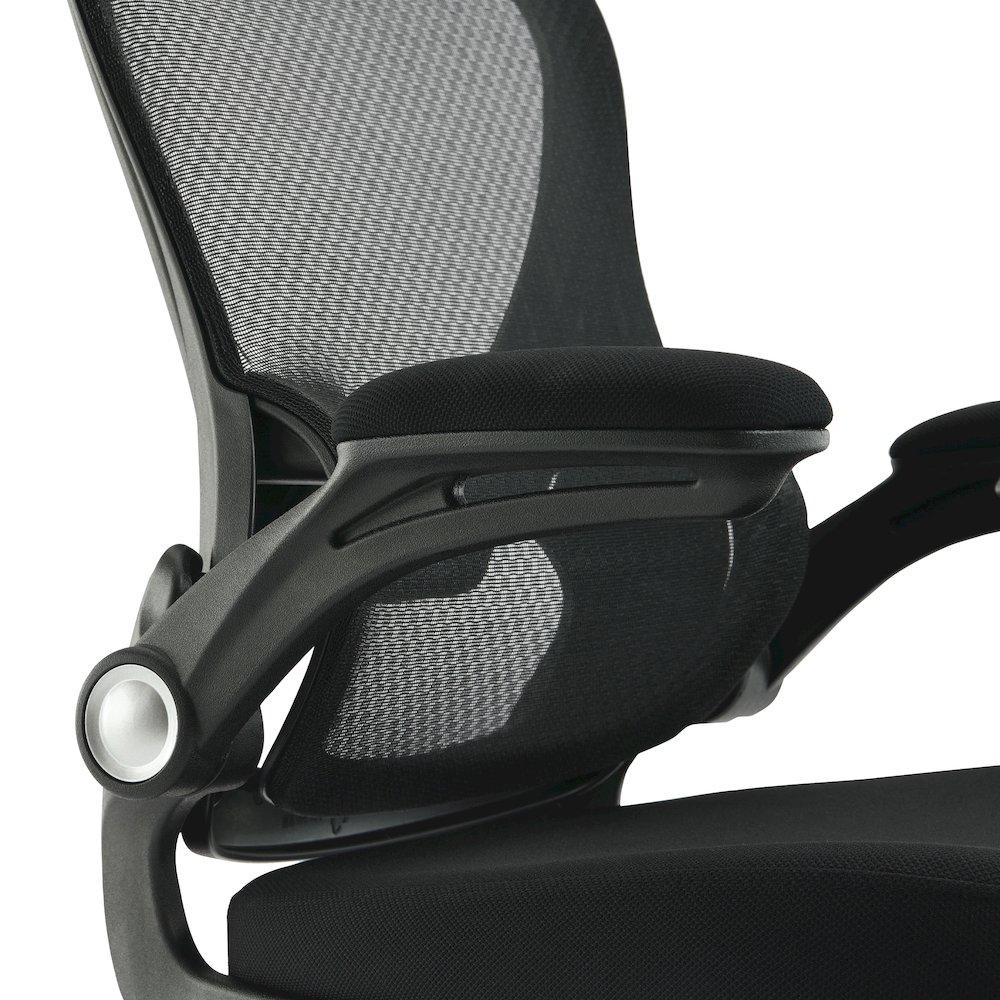 Black Mesh Back. Picture 8