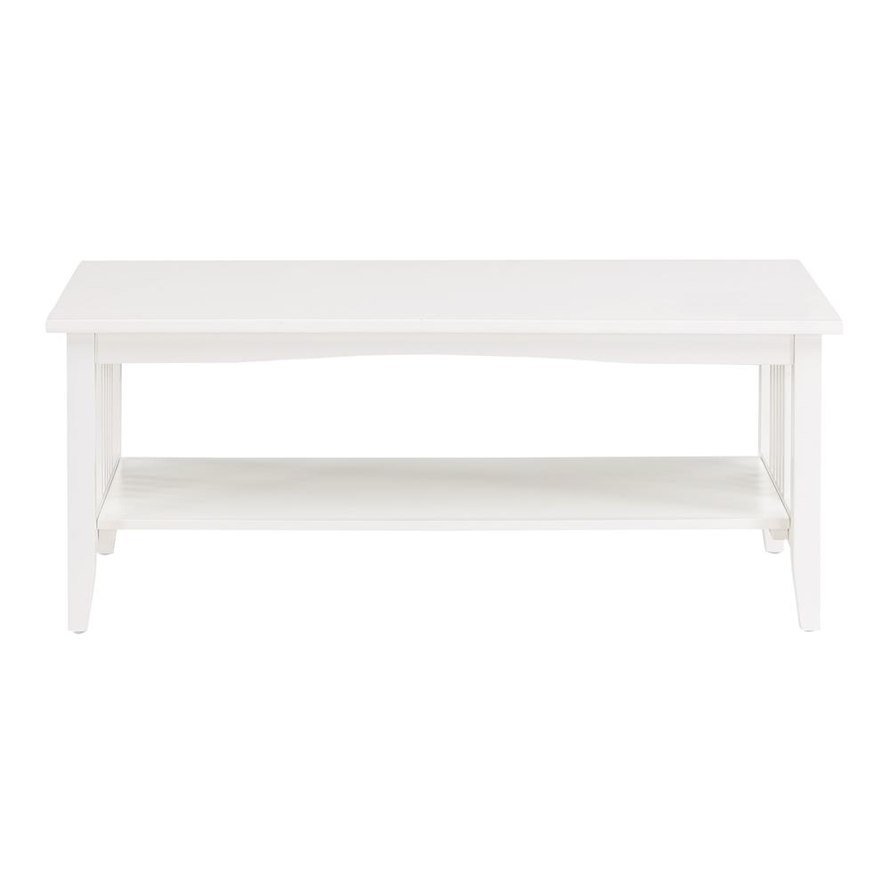 Sierra Coffee Table, White Finish. Picture 2