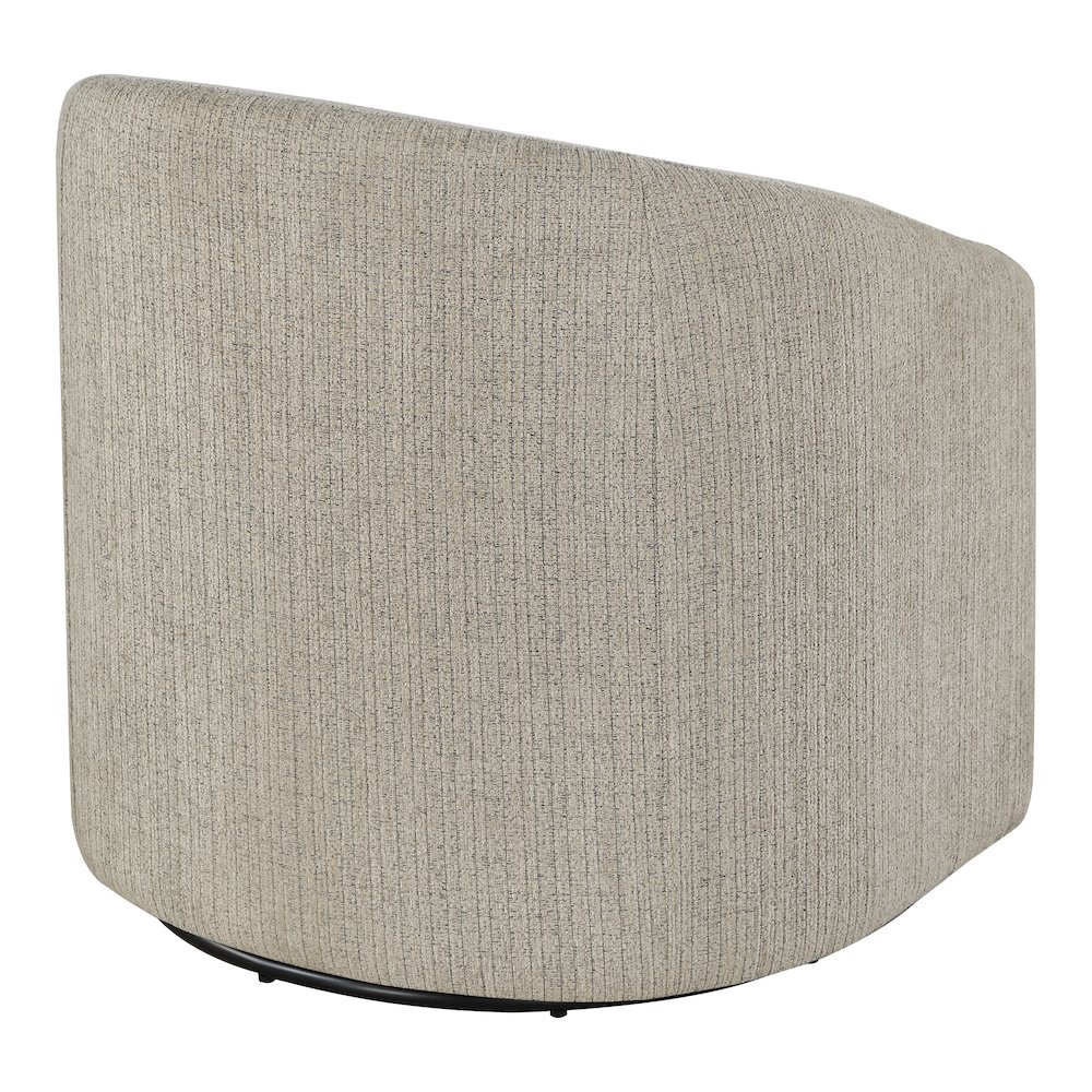 Bella Swivel Chair in Marble Fabric. Picture 4