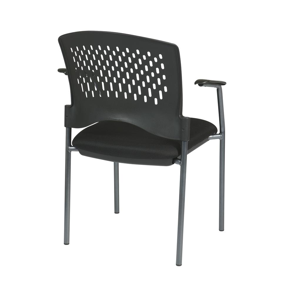 Titanium Finish Visitors Chair. Picture 4