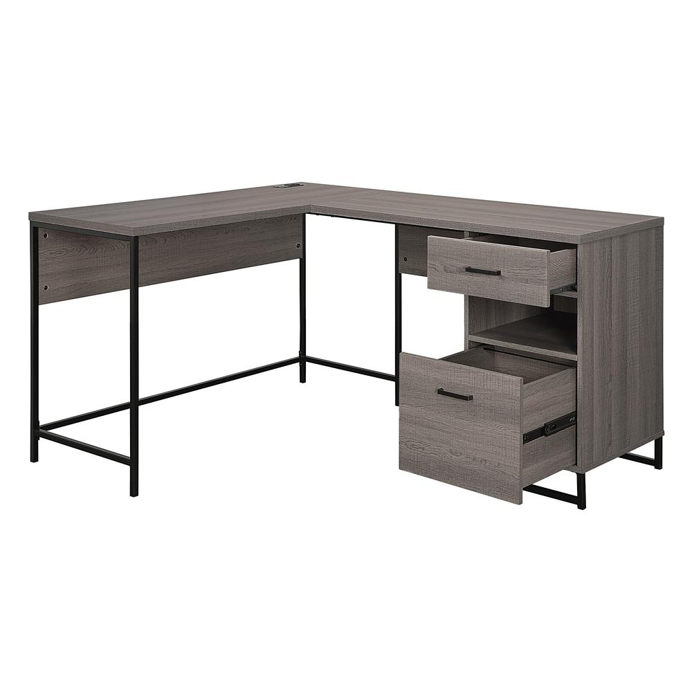 Hagney Lane L-Shape Desk. Picture 5
