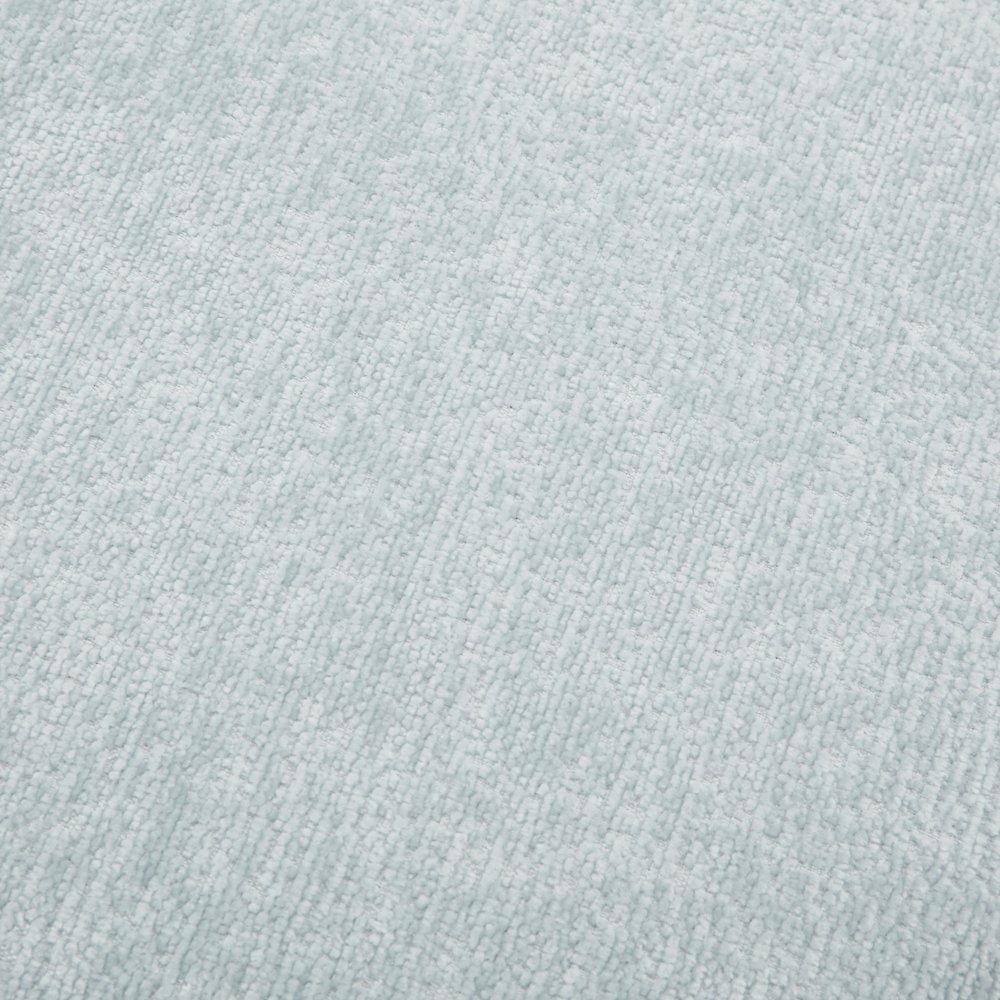 Annie Storage Ottoman in Sky Fabric with Natural Finish Legs. Picture 7