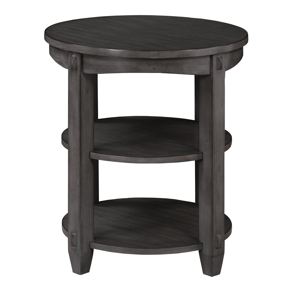 Lane End Table, Slate Grey. Picture 4