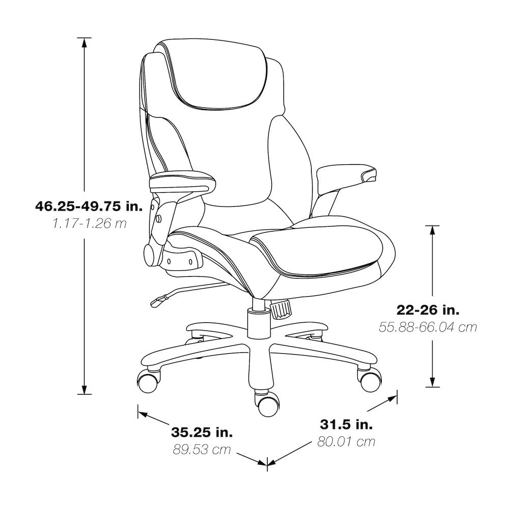 Big and Tall Deluxe High Back Executive Chair. Picture 2